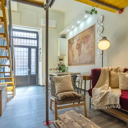 Апартаменты Rossana Urban Style Loft Close To Termini Station Рим